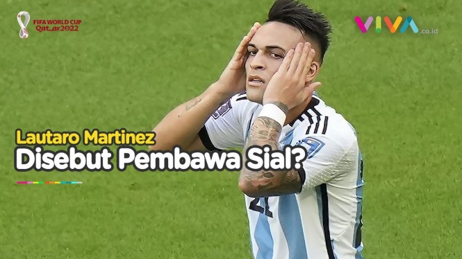 MANDUL! Lautaro Martinez Dianggap Bawa Sial untuk Argentina