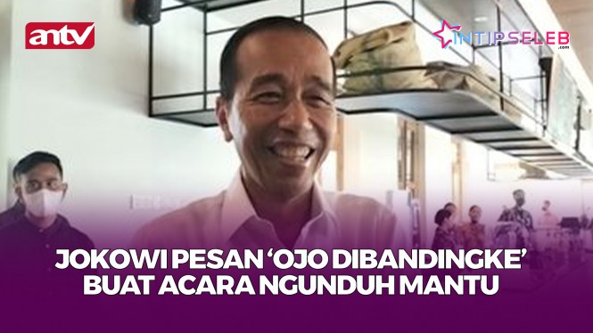 Ojo Dibandingke Gemparkan Ngunduh Mantu Presiden Jokowi