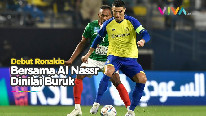 Cristiano Ronaldo Tampil Buruk Pada Laga Debut di Al Nassr