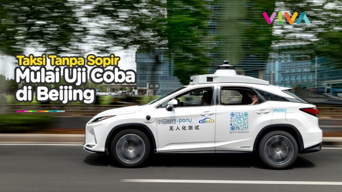 Taksi Tanpa Sopir di Beijing Bikin Takjub