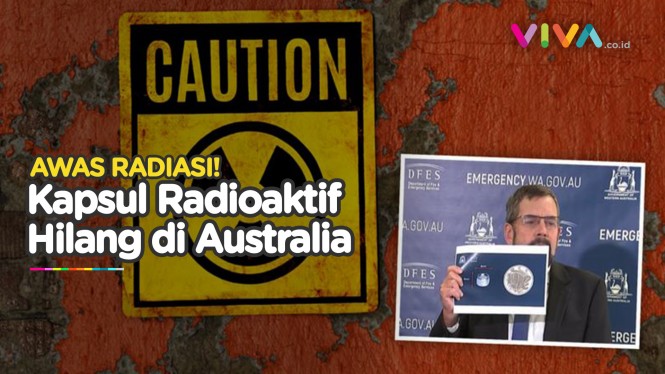 Kapsul Mematikan Hilang di Australia, Awas Ancaman Radiasi!