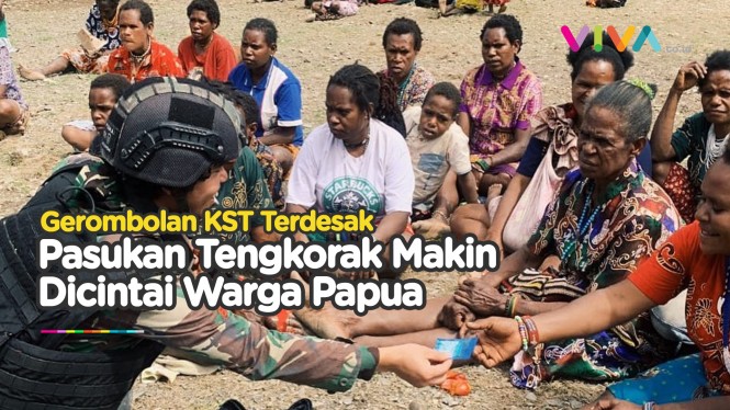 Tentara Utusan Tuhan di Kampung Titigi Lunturkan Aura KST