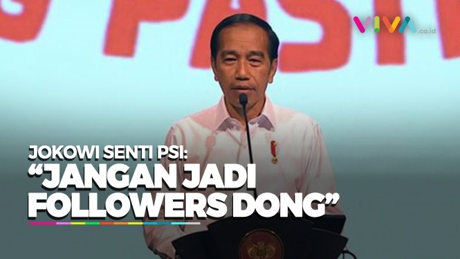 Jokowi Kasih Tips Buat PSI Agar Sukses di Pemilu 2024
