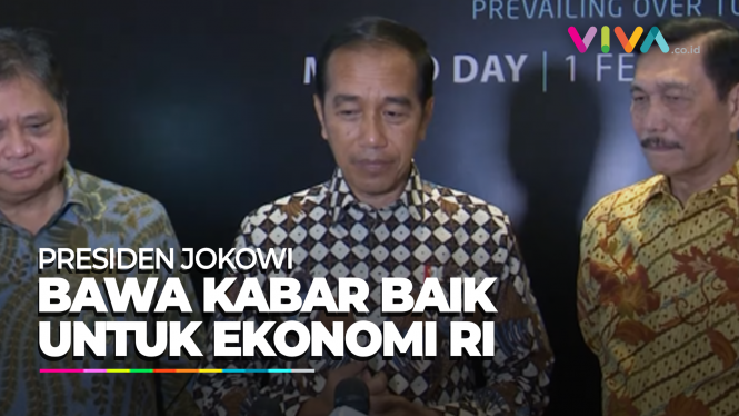Jokowi soal Ekonomi Tak Jadi Suram-Kabar Reshuffle Kabinet