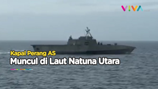 Kapal Tanker TNI Kejar Kapal Perang AS