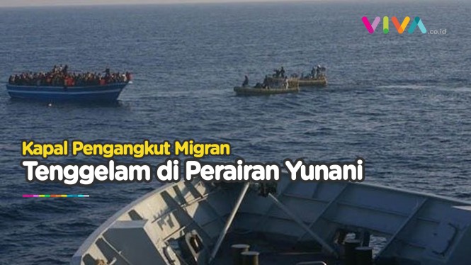 Perairan Yunani Menelan Korban, Kapal Migran Tenggelam