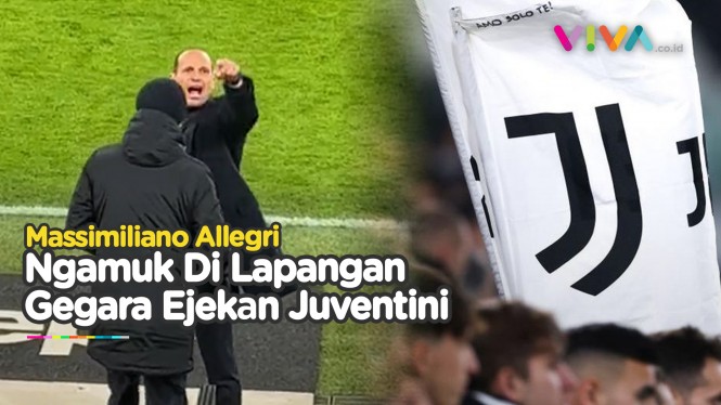 Pelatih Juventus Meradang, Fans Ditantang Turun dari Tribune