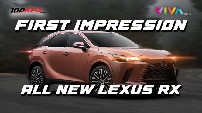 All New Lexus RX Hadir di RI, Sudah Dipesan Ribuan Unit!