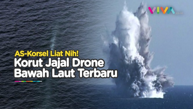 Tiru Poseidon Rusia, Korut Jajal Drone Bawah Laut Mematikan