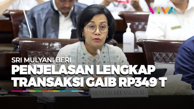 Penjelasan Lengkap Sri Mulyani Soal Transaksi Gaib Rp349 Tri