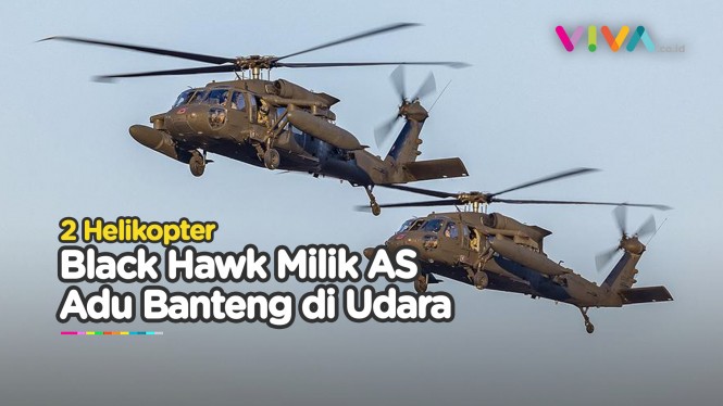 2 Helikopter Militer AS Jatuh Usai Adu Banteng di Udara