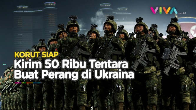 UKRAINA WASPADA! 50 Ribu Militer Korut Siap Bantu Rusia