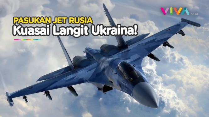 AS Panik Ukraina Terkepung, Jet Rusia Dominasi Zona Perang