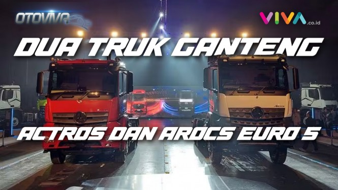 Mercedes-Benz Actros dan Arocs Euro 5 Truck Irit dan Lebar