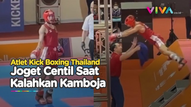 Atlet Kick Boxing Thailand Selebrasi 'Slay' di SEA Games