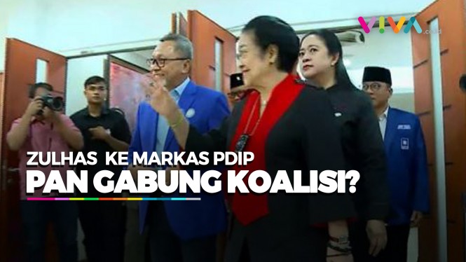'Gedor' Markas PDI Perjuangan, Zulhas Kasih Megawati Jempol